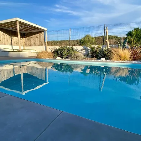 Villa Le Point Be - Magnifique Avec Piscine Chauffee - De Mai A Septembre - Pour 6 Personnes Ornaisons