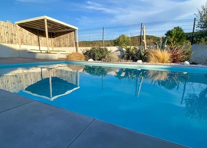 Villa Le Point Be - Magnifique Avec Piscine Chauffée - De Mai à Septembre - Pour 6 Personnes Ornaisons